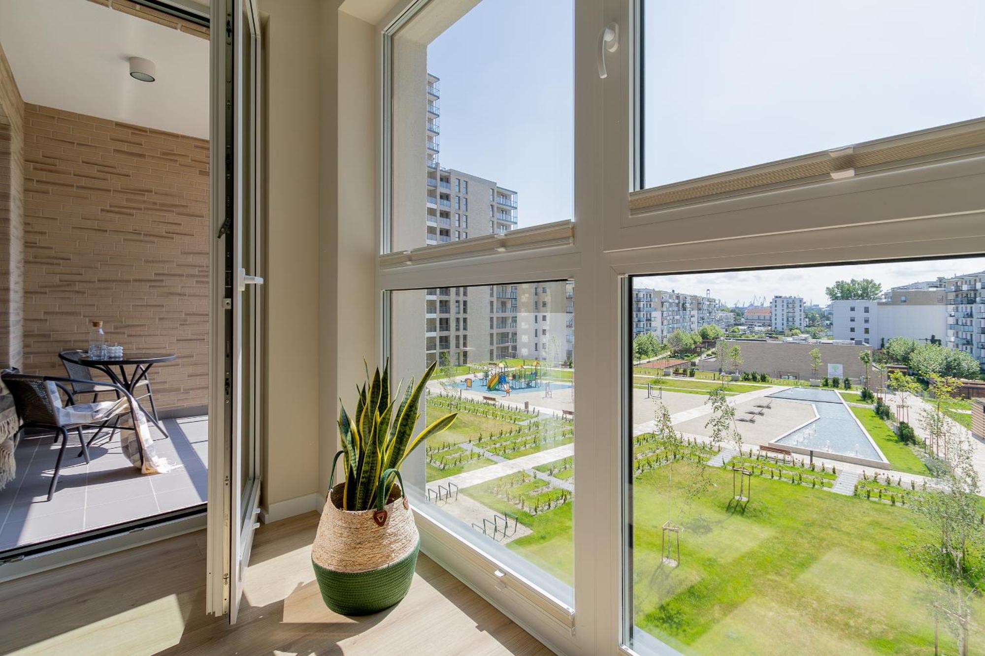 Glow Apartments, Apartamenty Nowa Letnica Гданск Екстериор снимка